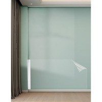 Wall Protector, Clear Electrostatic Adsorption Film Stickers(1.48Ft X 16.4Ft) For Kitchen & Office -Shield Paint From Oil Splash, Steam, Trash, Furniture Scuff, Easy To Apply & Remove, No Residue