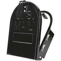 11"" (Width) X 14"" (Height) Retrofit Snap-In Mailbox Door Replacement - Black