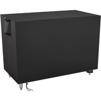 Youlvy Outdoor Prep Table Cover 48 Inch,Waterproof Patio Stainless Steel Table Cover Metal Bbq Table Cover All Season Pretection For Outdoor Table (Only Cover) - 48 X 30 X 35 Inch