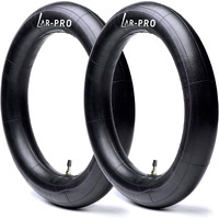 (2-Pack) Universal Fit 3.00-14 Dirt Bike Inner Tubes - 90/100-14    Rear Inner Tube Compatible With 125Cc And 140Cc Pit Pro Bikes, Trail Bikes, Dirt Bikes, And Foot Bikes - Heavy Duty Inner Tubes