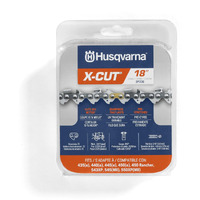 Husqvarna X-Cut Sp33G 18 Inch Chainsaw Chain, 325"" Pitch, 050"" Gauge, 72 Drive Links, Pre-Stretched Chainsaw Blade Replacement With Superior Lubrication And Low Kickback, Gray