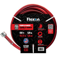 Flexon 5/8"" X 150Ft Farm & Ranch Garden Hose