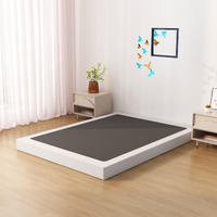 Upcanso Full Size Box Spring Bed Base 6 Inch, Low Profile Metal Boxspring Full Size With Fabric Cover, 3000 Lbs Max Weight Capacity Mattress Foundation, Noise-Free, Easy Assembly
