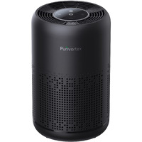 Air Purifiers For Bedroom, Hepa Air Purifiers, Air Cleaner For Smoke A11Ergies Dander Hair Odor, Portable Air Purifier With Fragrance Sponge Sleep Mode Speed Control - Ac300 Black