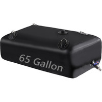 Rodelna Water Storage Bladder, Water Tank 65 Gallon Foldable Portable Water Storage, Large Water Storage Containers With 3/4"" Pvc Spigot And Overflow Kit For Camping, Garden, Emergency Water Storage