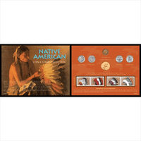 American Coin Treasures 111 Native American West Coin & Stamp Collection