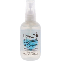Refreshing Body Spritzer - Coconut And Cream By I Love Cosmetics For Women - 3.4 Oz Body Spray
