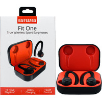 Aiwa Audio Fit One True Wireless Sport Earphones - Black By Aiwa For Unisex - 1 Pc Earphones