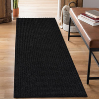 Bestvue 3' X 6' Runner Rugs With Rubber Backing, Outdoor Indoor Utility Non Slip Carpet Rug Runner For Hallway, Custom Size Area Rugs Mat For Entryway Balcony Patio Kitchen Garage Stair Laundry