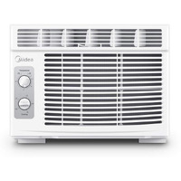 Midea 5,000 Btu Easycool Small Window Air Conditioner - Cool Up To 150 Sq. Ft. With Easy-To-Use Mechanical Controls And Reusable Filter, Perfect For Small Bedroom, Living Room, Home Office