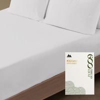 Mayfair Linen King Size Fitted Sheet Only - 100% Egyptian Cotton 600 Thread Count Deep Pocket King Fitted Sheet, Fitted Sheet King Size, Sateen Bottom Sheet, Fits Mattress Upto 18""- Silver Grey