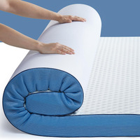 Perlecare 3 Inch Firm Mattress Topper Full Size, Cooling Gel-Infused Memory Foam Bed Topper For Pain Relief, High-Density Mattress Pad With Removable Soft Cover, Certipur-Us Certified