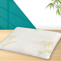 Minupwell Ultra Thin Pillows, Flat Pillows For Sleeping Thin, 7D High Support 2.5 Inch Height Slim Bed Pillows For Stomach Sleeper, Standard Size -18X26 In - Rayon Derived From Bamboo