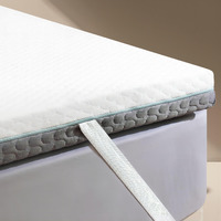 Releep 3 Inch Firm Mattress Topper Queen Size, Re:Flip Memory Foam Bed Topper With Soft & Firm Options For Pain Relief, Mattress Topper With 2-Sided Cover, Ergonomic 5-Zone Design, Certipur Certified