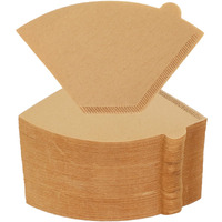 Boardfeb Coffee Filters #2, 240 Count Coffee Filters Natural Unbleached Disposable Coffee Filters 2 Filter Cone Paper For Coffee Makers
