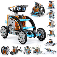 Lucky Doug 12-In-1 Stem Solar Robot Kit Toys Gifts For Kids 8 9 10 11 12 13 Years Old, Educational Building Science Experiment Set Birthday For Kids Boys Girls