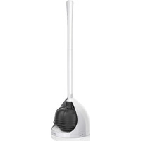 Uptronic Toilet Plunger With Holder, Unique Plunger With All-Angle Design, Plungers For Bathroom With Holder, Toilet Plunger Heavy Duty- White