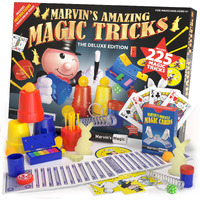 Marvin's Magic - Kids Magic Set - Box Of Tricks, Amazing Magic Tricks For Kids - Magic Made Easy Range - Includes Magic Wand, Card Tricks, Much More - Suitable For Ages 6 And Up - 225 Magic Tricks