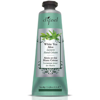 Difeel Hand Cream - White Tea And Aloe 100% Natural Oil And Vitamin E 1.4 Ounce