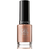 Revlon Colorstay Gel Envy Longwear Nail Polish, With Built-In Base Coat & Glossy Shine Finish, In Nude/Brown, 530 Double Down, 0.4 Oz