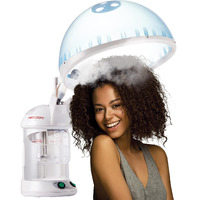 Red Pro Hair Therapy 2-In-1 Hair Steamer & Facial Steamer For Deep Cleaning, Designed For Personal Care At Home Or Salon, Moisture Hair 6 X Effectively