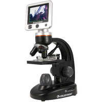 Celestron - Lcd Digital Microscope Ii - Biological Microscope With A Built-In 5Mp Digital Camera - Adjustable Mechanical Stage -Carrying Case And 1Gb Micro Sd Card