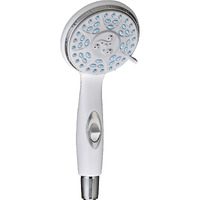 Nova Handheld Shower Head With Extra Long 84    Hose, On/Off Switch, 5 Settings, Comes With Wall Mounted Holder (9311-R)