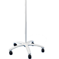 Luxo 50036Lg 34"" Rolling Floor Stand With Casters, Light Grey