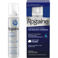 Mens Rogaine 5% Minoxidil Topical Foam, One Month Supply
