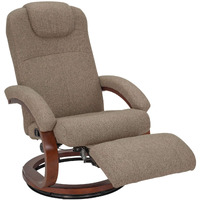 Recpro Charles 28"" Rv Euro Chair Recliner | Modern Design | Rv Furniture | Cloth (Oatmeal, 1 Chair)