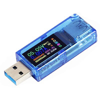 Makerhawk Usb 3.0 Tester, Usb Power Meter, 3.7-30V 0-4A Voltage Tester Multimeter, Usb Current Meter Tester, Ips Color Display Voltmeter Ammeter, Usb Charger Tester At34