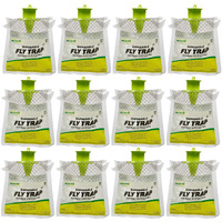 Rescue! Outdoor Disposable Hanging Fly Trap - 12 Traps