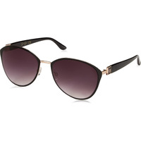 Jessica Simpson Women's J5329 Chic Metal Cat Eye Sunglasses With Uv400 Protection - Glamorous Sunglasses For Women, 60Mm