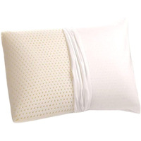 Organictextiles Talalay Latex Pillow With Organic Cotton Cover (Queen Size, Medium), Gots Certified, Bed Pillow For Sleeping, Neck Pain Relief Help, Head Support, For Side Back Stomach Sleeper