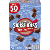 Swiss Miss Milk Chocolate Flavor Hot Cocoa Mix, 1.38 Oz. 50-Count