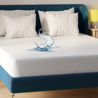 Niagara Waterproof Mattress Protector Full 54X75 Cover Deep Pocket Breathable Noiseless 8-20Inches Bed Smooth Jersey Mattress Pad Cover Fully Ultra Thin Polyester