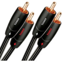 Audioquest Tower Rca Audio Cable (2 X Rca, 2 X Rca, Copper, 1.5 M, Black)