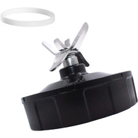 7 Fin Gears Replacement Blender Blade Fit Ninja Bn751 Bn801 Bl450-30 Bl456-30 Bl454-30 Auto Iq Pro Bl685 Bl482-30 Bl491 Bl682-30 Bl642 32Oz 24Oz 18Oz Foodi Ss351 Ss401 Cup Nutri Blender Parts