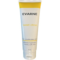 Evarne Sugar Smoothie Body Cream 8 Oz - Sweet Citrus, Ultimate Hydration, Velvety Soft Skin