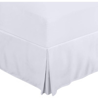 Utopia Bedding Queen Bed Skirt - Soft Quadruple Pleated Ruffle - Easy Fit With 16 Inch Tailored Drop - Hotel Quality, Shrinkage And Fade Resistant (Queen, White)