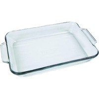 Anchor Hocking Bake Dish, 3 Quart, Clear