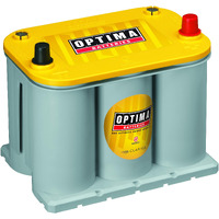Optima Batteries High Performance D35 Yellowtop Dual Purpose Sealed Agm Car, Truck And Suv Battery, 620 Cca, Maintenance Free, Versitile Mounting