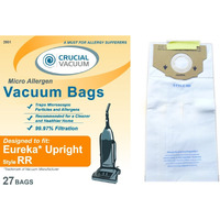 Eureka Style Rr Upright Vacuum Bags Microfiltration With Closure - 27 Bags