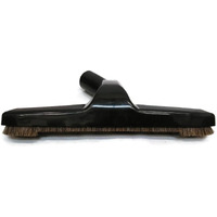 Hardwood Universal Vacuum Cleaner Floor Brush 1  Inch (1.25'') (32Mm) Inner Diameter With Horse Hair Soft Bristles 10    Wide Black