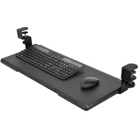 Mobotron Under-Desk Keyboard Clamp Tray Electronic Device Platform