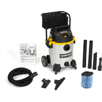 Workshop Stainless Wet Dry Vac Ws1600Ss Heavy Duty Stainless Steel Wet Dry Vacuum Cleaner, 16-Gallon Stainless Steel Shop Vacuum Cleaner, 6.5-Peak Hp Wet And Dry Vacuum