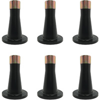 Kings Brand Furniture - Plastic Bed Frame Glide Legs - Bed Frame Leg Feet To Replacement Wheels - Set Of 6