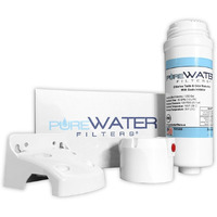 Water Filter Kit Compatible With Keurig B150, K150, B155, K155, K2500, K3000, B3000, B3000Se, K3500, K4000 (Filter, Housing Head, Mounting Bracket With Screws) By Purewater Filters