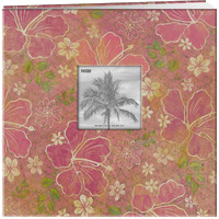 Pioneer 12X12 Tropical Frame Cover Scrapbook, Hibiscus