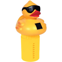 Game 12301-Bb Solar Light-Up Derby Duck Mid-Size Chlorinator Pool Chorine Dispenser